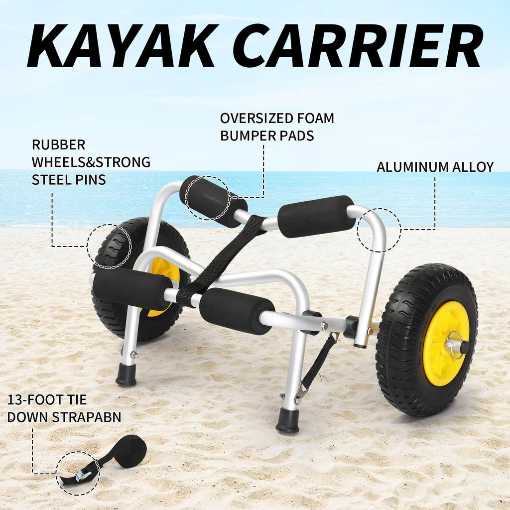 Kayak Canoe Boat Carrier Dolly Cart on Wheel Y808