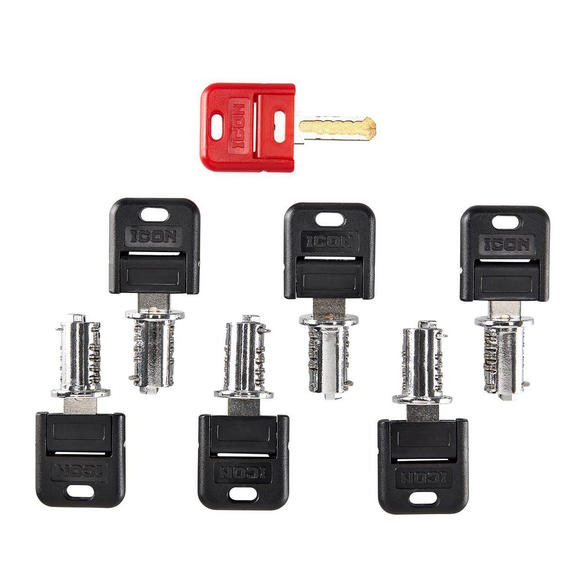 Toolbox Lock Set, 6 Pack M73309