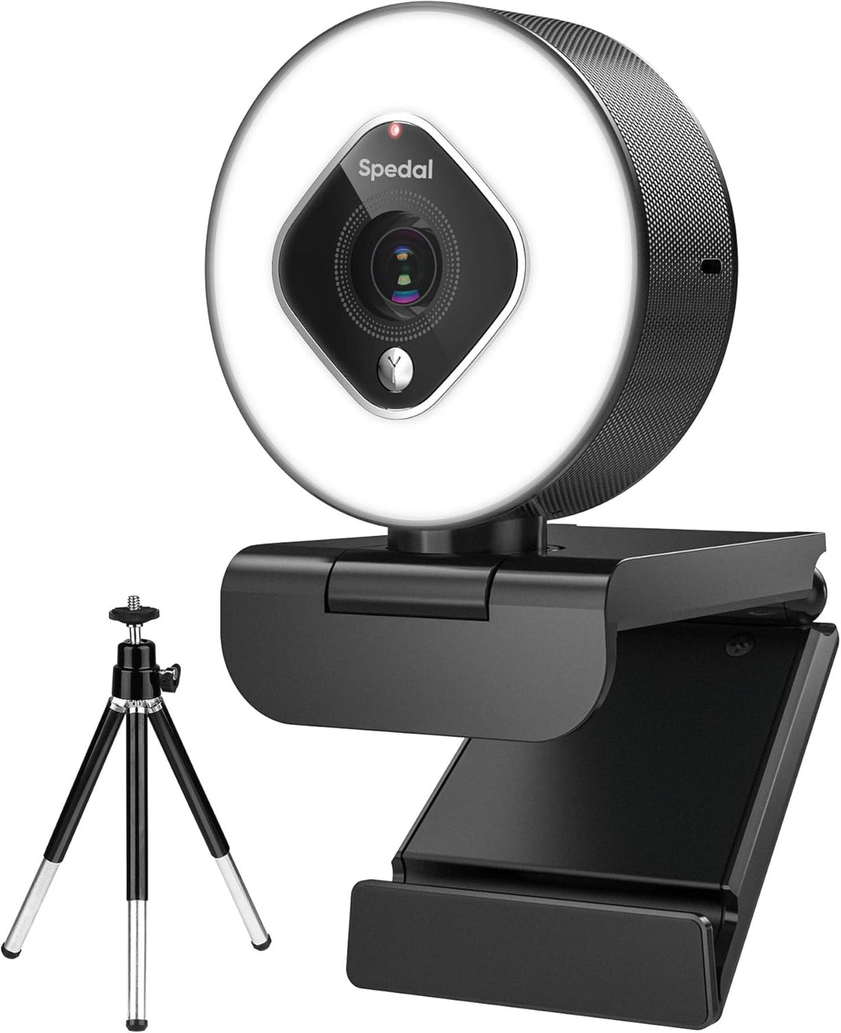 USB Streaming Webcam with Ring Light, Built in Microphone 1080P Autofocus Z314011