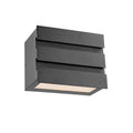 Black LED Outdoor Wall Sconce X86599