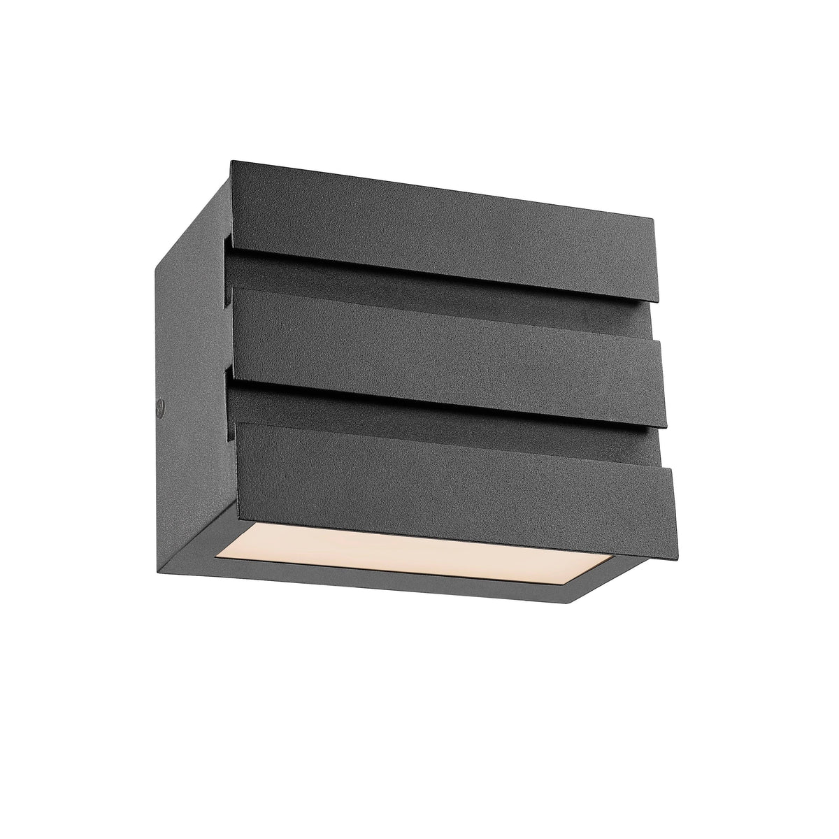 Black LED Outdoor Wall Sconce X86599