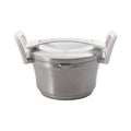 1.4 qt Stainless Steel Covered Casserole A3669