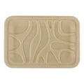 Fiber Trays 8.2 x 5.7 x 0.7 Natural 500/Carton M544