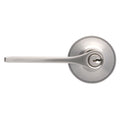 Entry Door Lever Satin Nickel with Round Rosette J613793