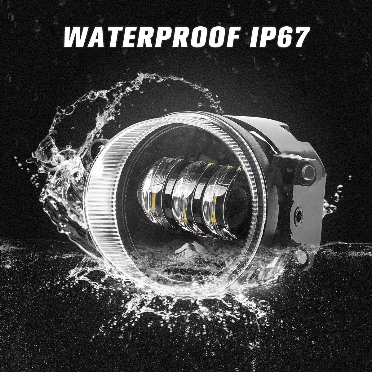 LED Fog Lights Passenger and Driver Side 2PCS L206940
