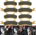 Brake Pads Front & Rear Replacement Severe Duty Metal 4 Set B817