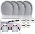 Set of 4 Extra Thick 5-ply Waterproof UV Coating Tire Covers R411197
