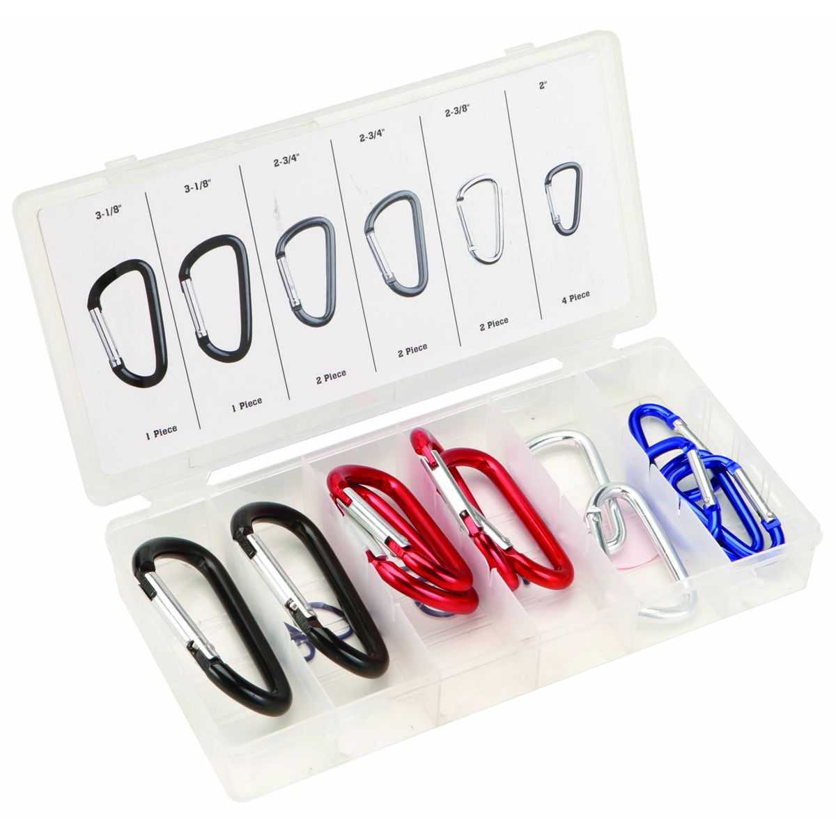 Snap Clip Fastener Set, 12 Piece K362695