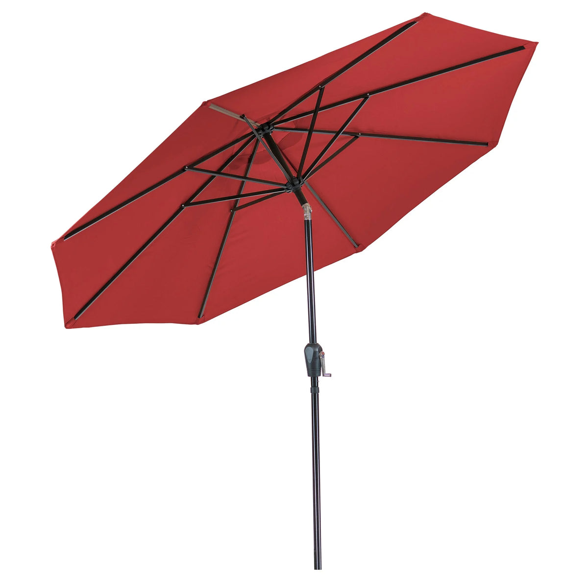 9' Round 8Rib Aluminum Market Umbrella I132473