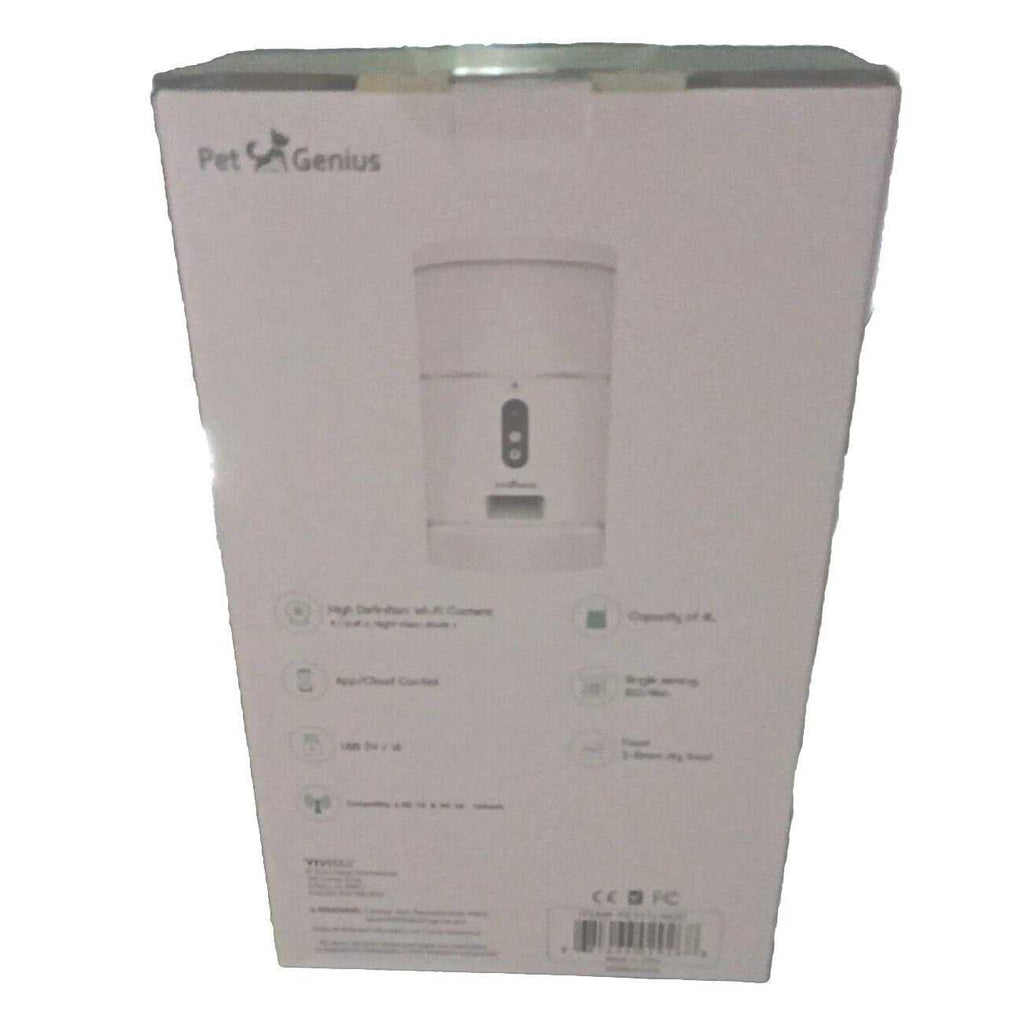 Pet SmartFeeder with Live Wi-Fi Camera V271