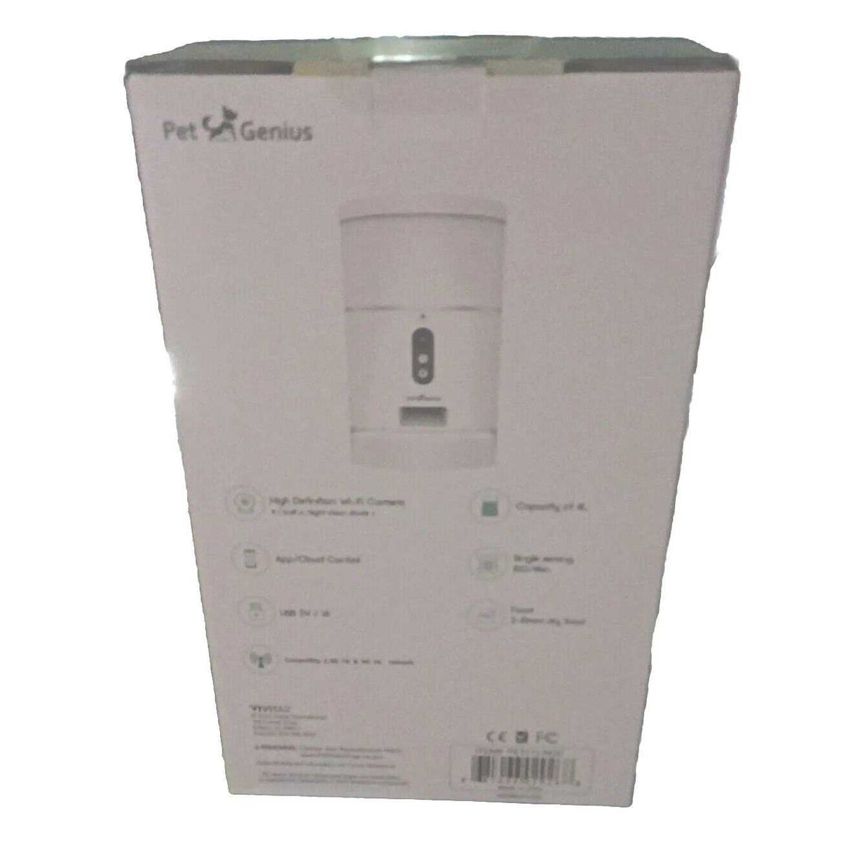 Pet SmartFeeder with Live Wi-Fi Camera V271