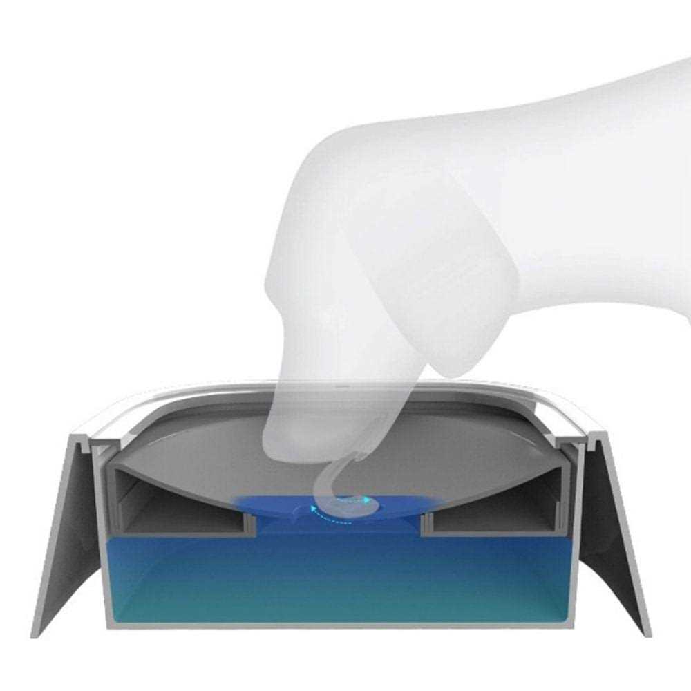 No-Spill Floating Water Bowl for Pets T31157
