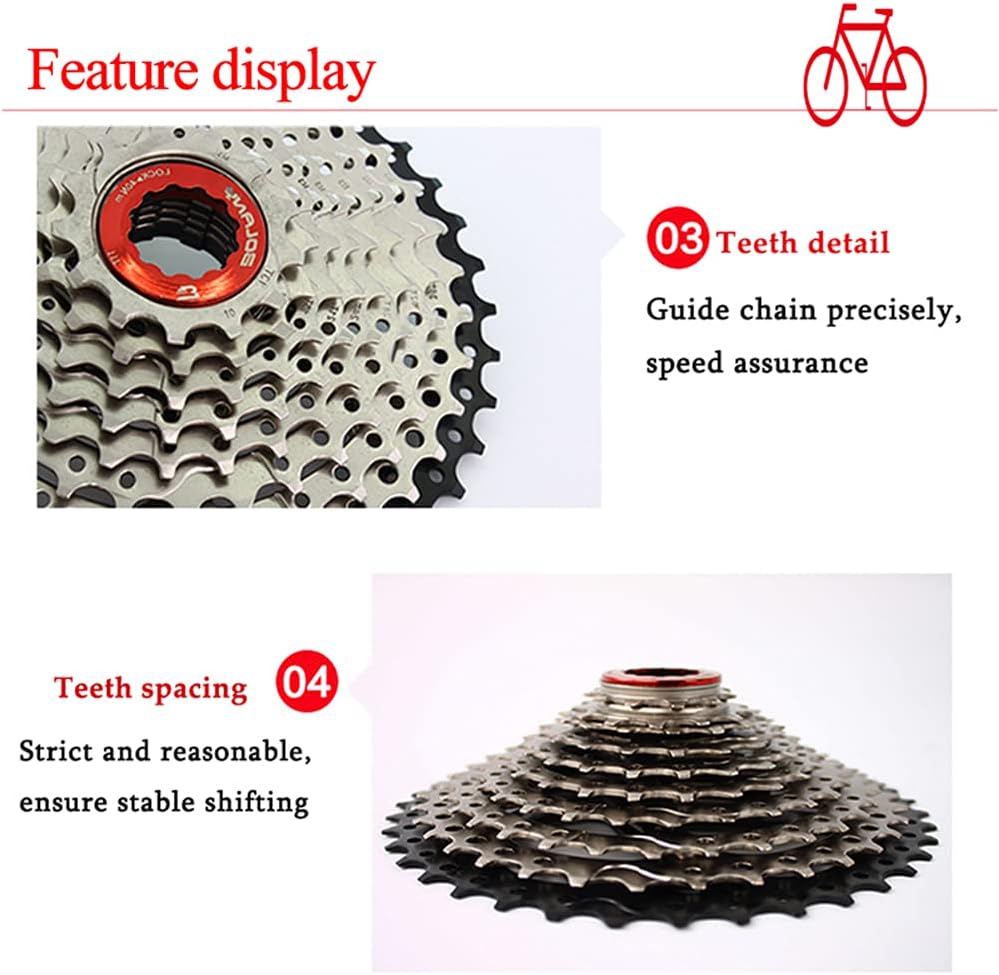 8/9/10/11 Speed 11-40/42/46/50T Mountain Bike Cassette I73142