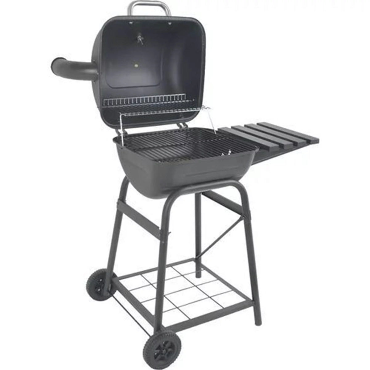 Charcoal Grill with Side Shelf I689