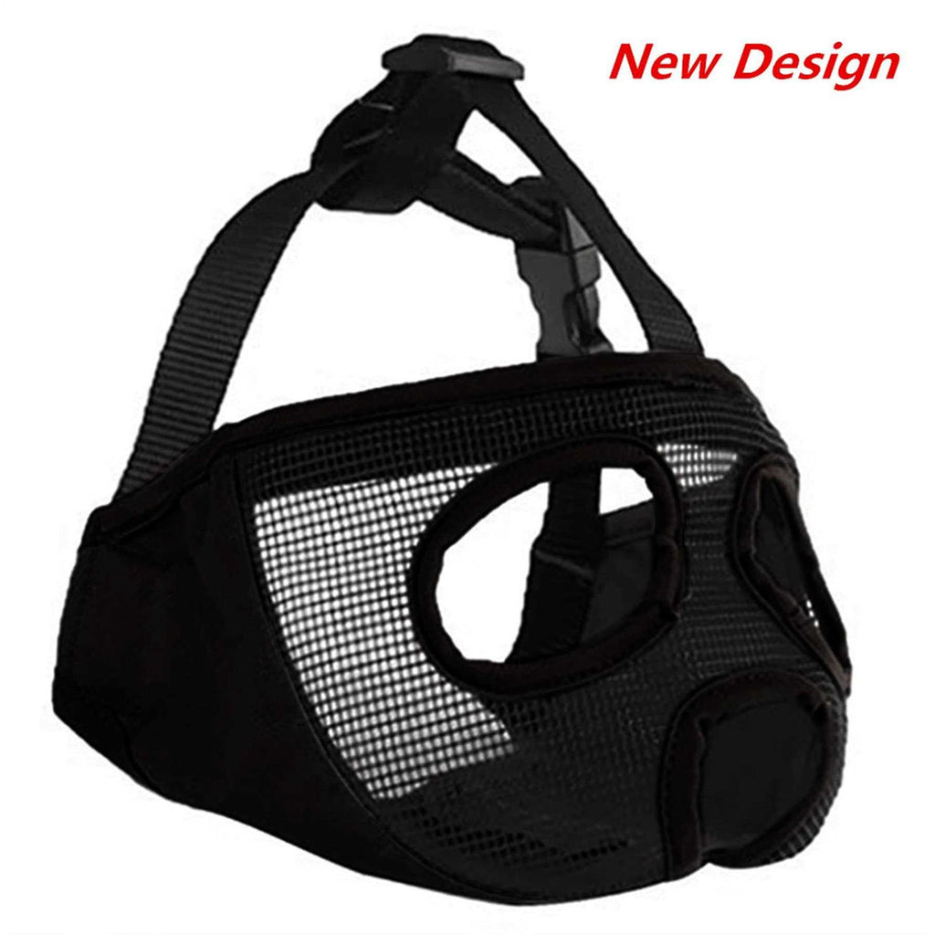 Adjustable Breathable Mesh Short Snout Dog Muzzle V327833