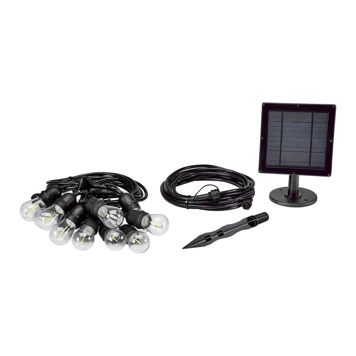 20 ft. 10 Bulb Solar String Lights Q16968