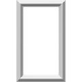 Factory Primed White Wainscot Wall Panel T86574