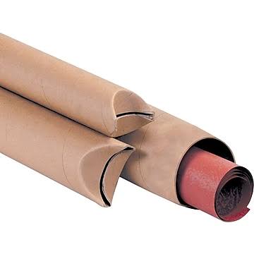 1-1/2x22 x 24x22 Crimped End Mailing Tubes M337