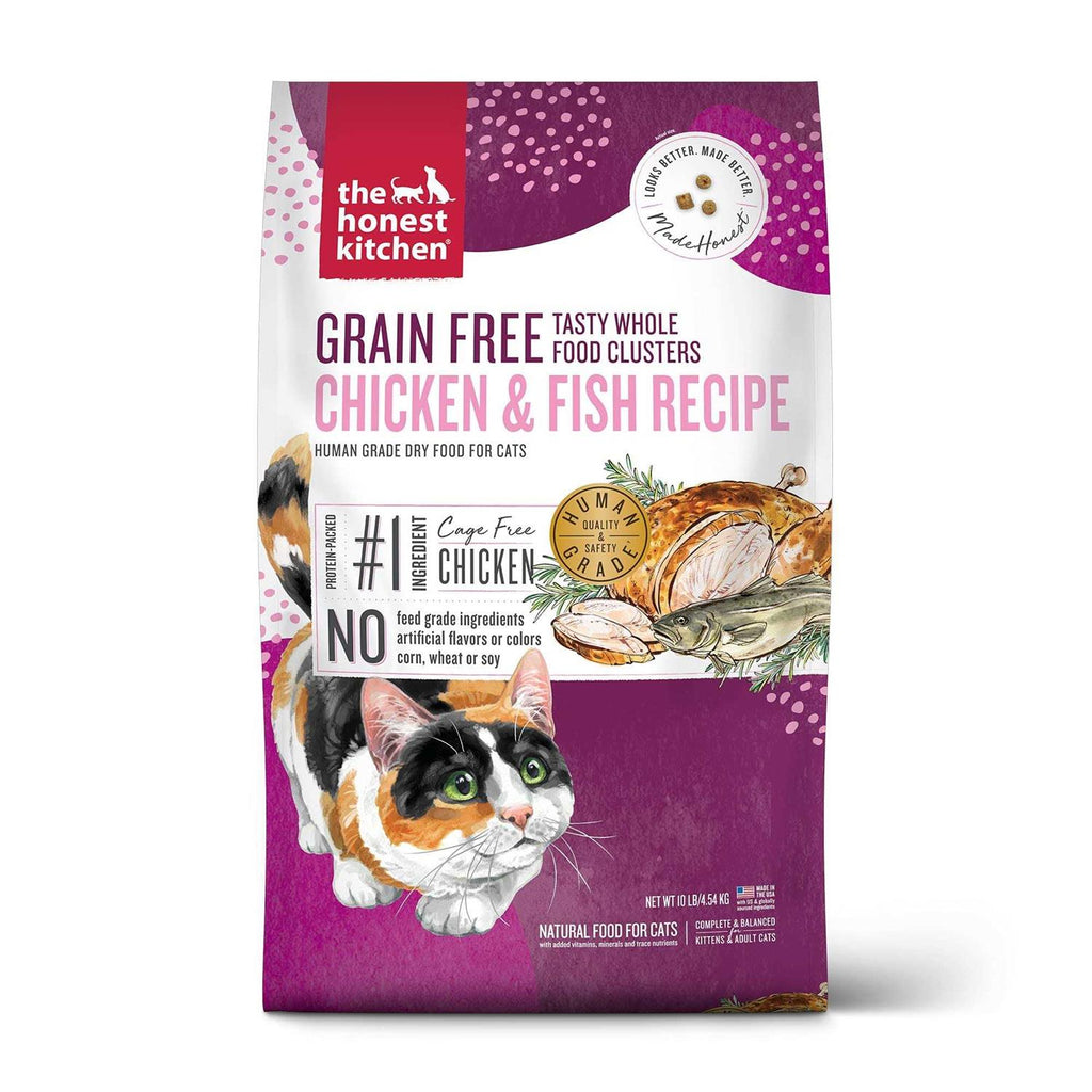 Grain-Free Chicken Fish Dry Cat Food I943110