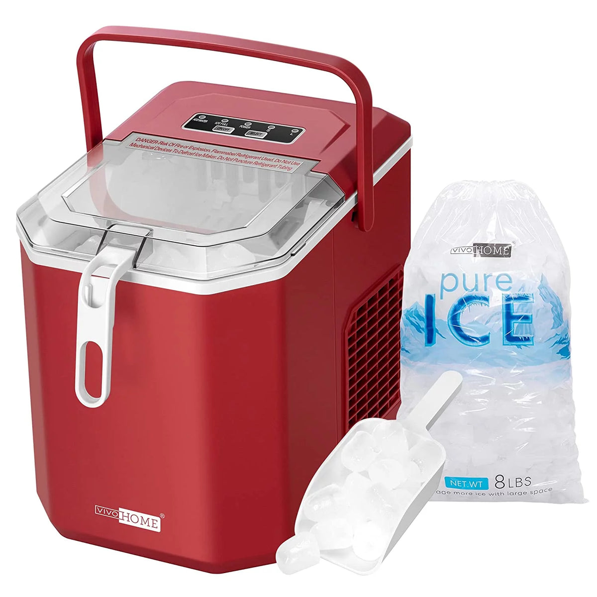 Portable Countertop Ice Maker with Scoop K484