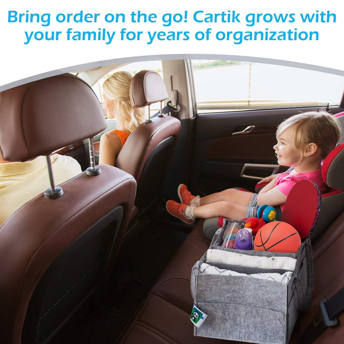 Baby Diaper Caddy Organizer Set of 2 with Handles R2354