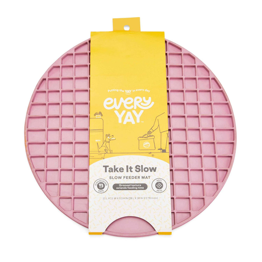 Blush Dog Treat Mat A98354
