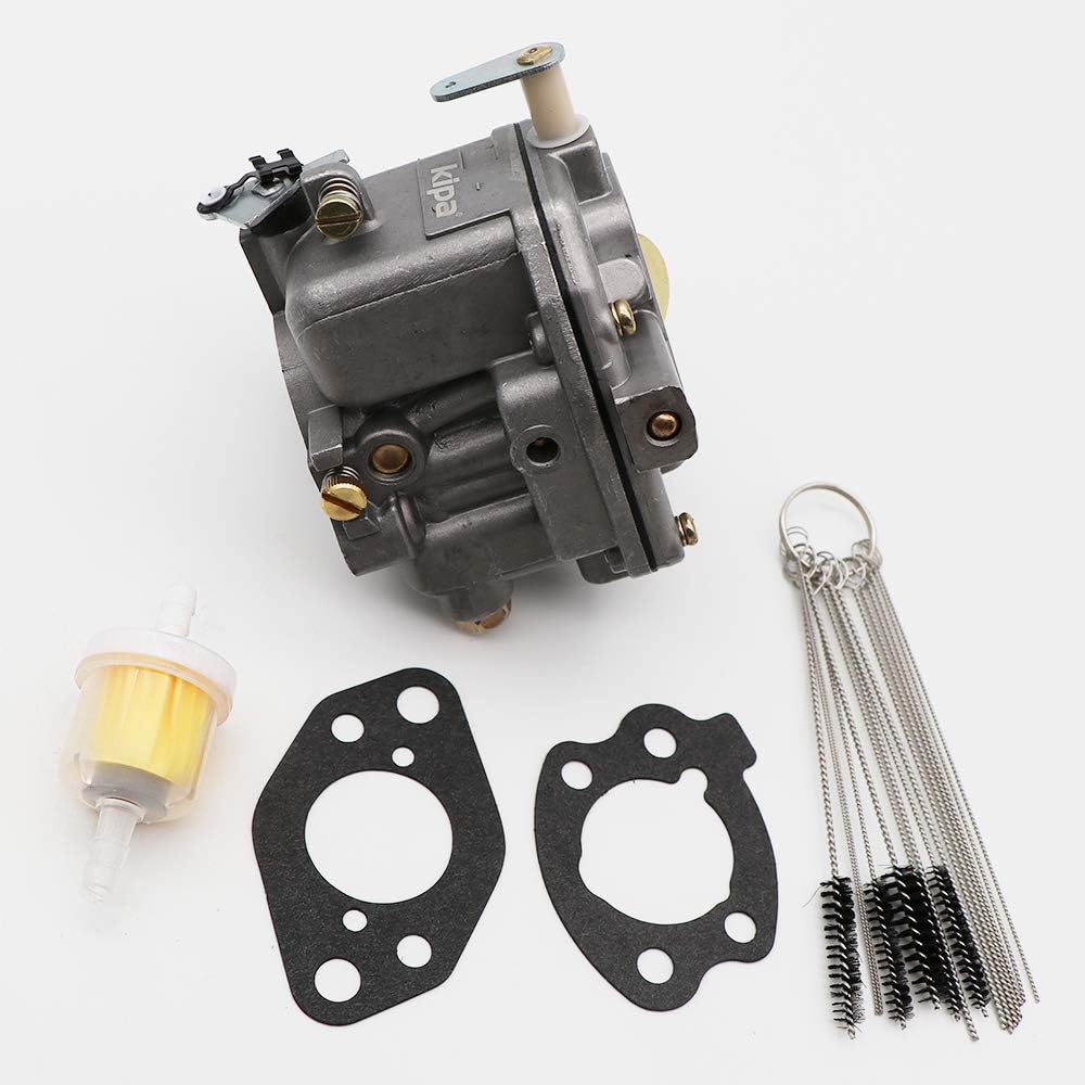 Carburetor with Carbon Dirt Jet Cleaner Tool Kit & Fuel Filter Mounting Gasket I22617