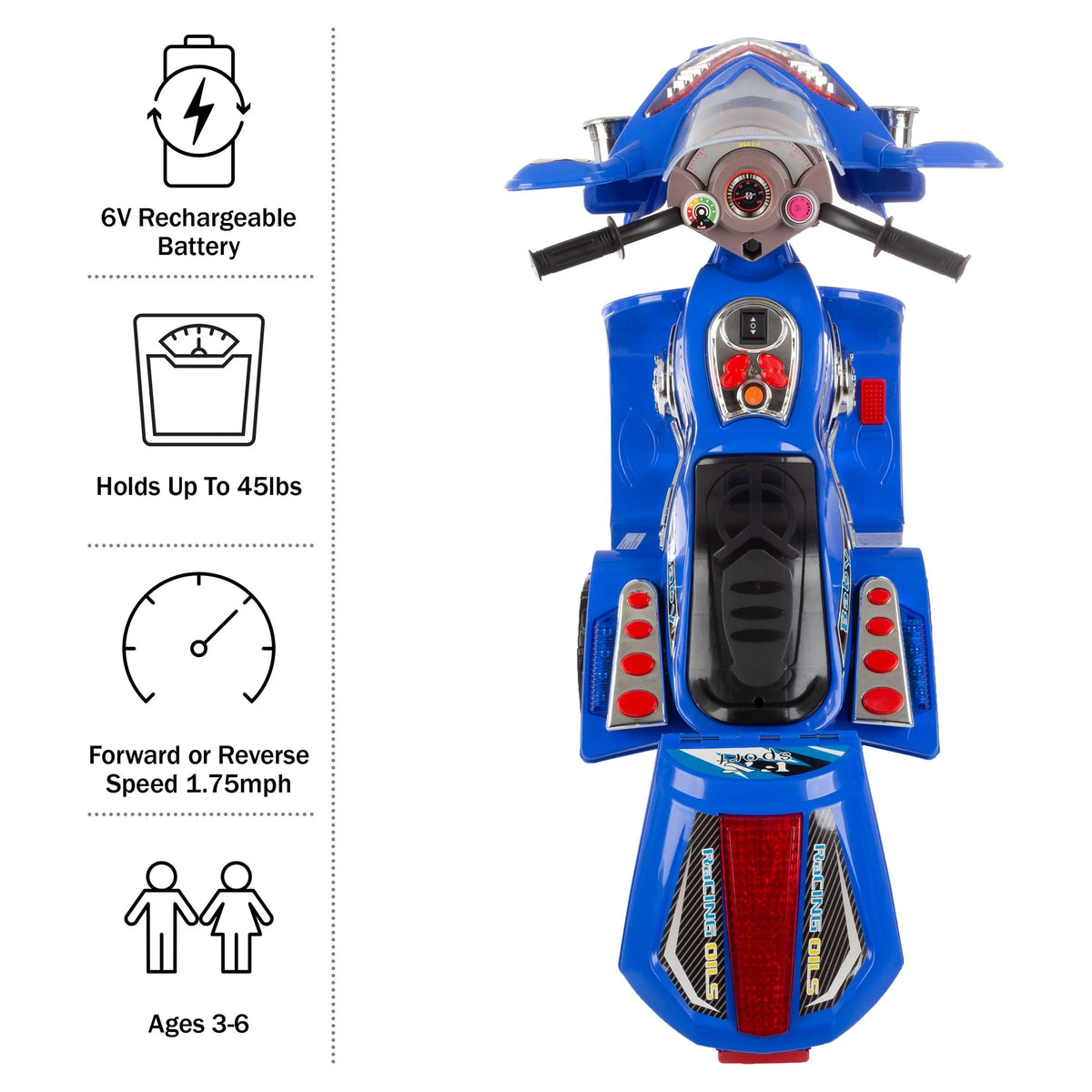 3 Wheel Battery Powered Ride on Toy E20506