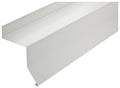 White Steel Box Rail End Cap M748245
