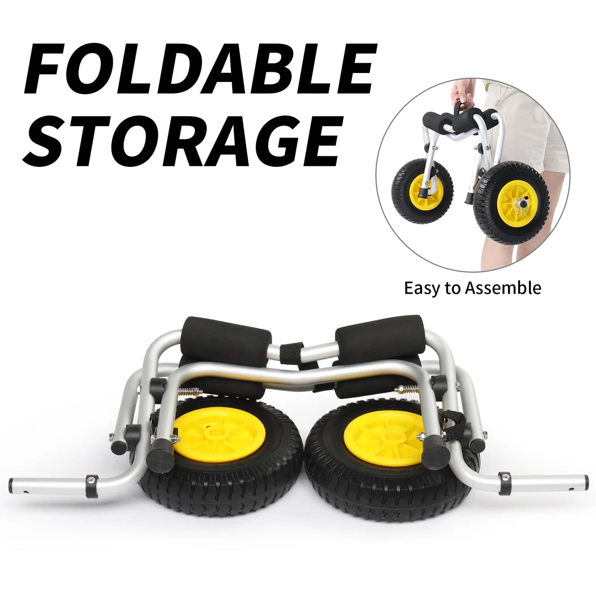Kayak Canoe Boat Carrier Dolly Cart on Wheel Y808