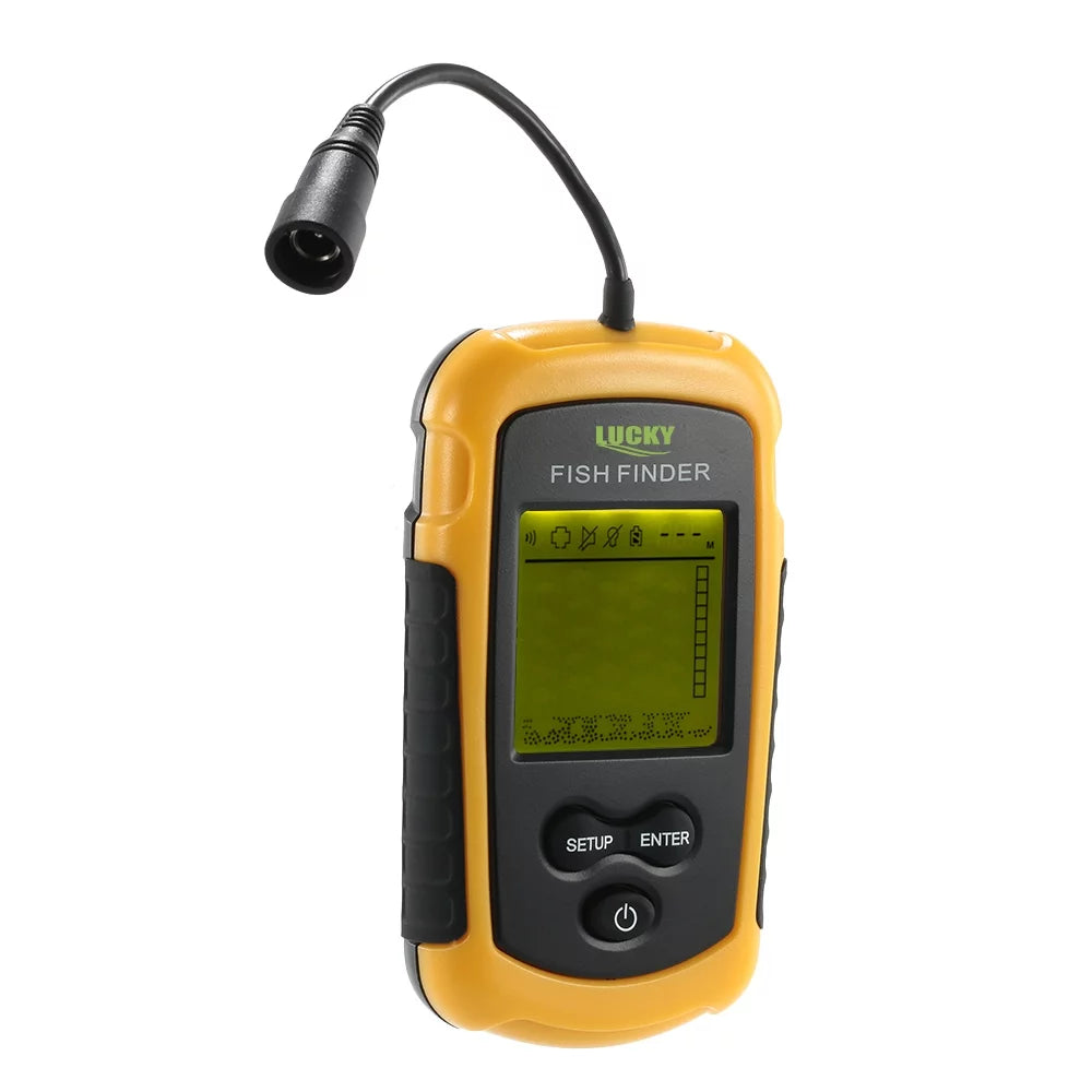 Portable Wired Fish Finder 100M Depth Sonar O635464
