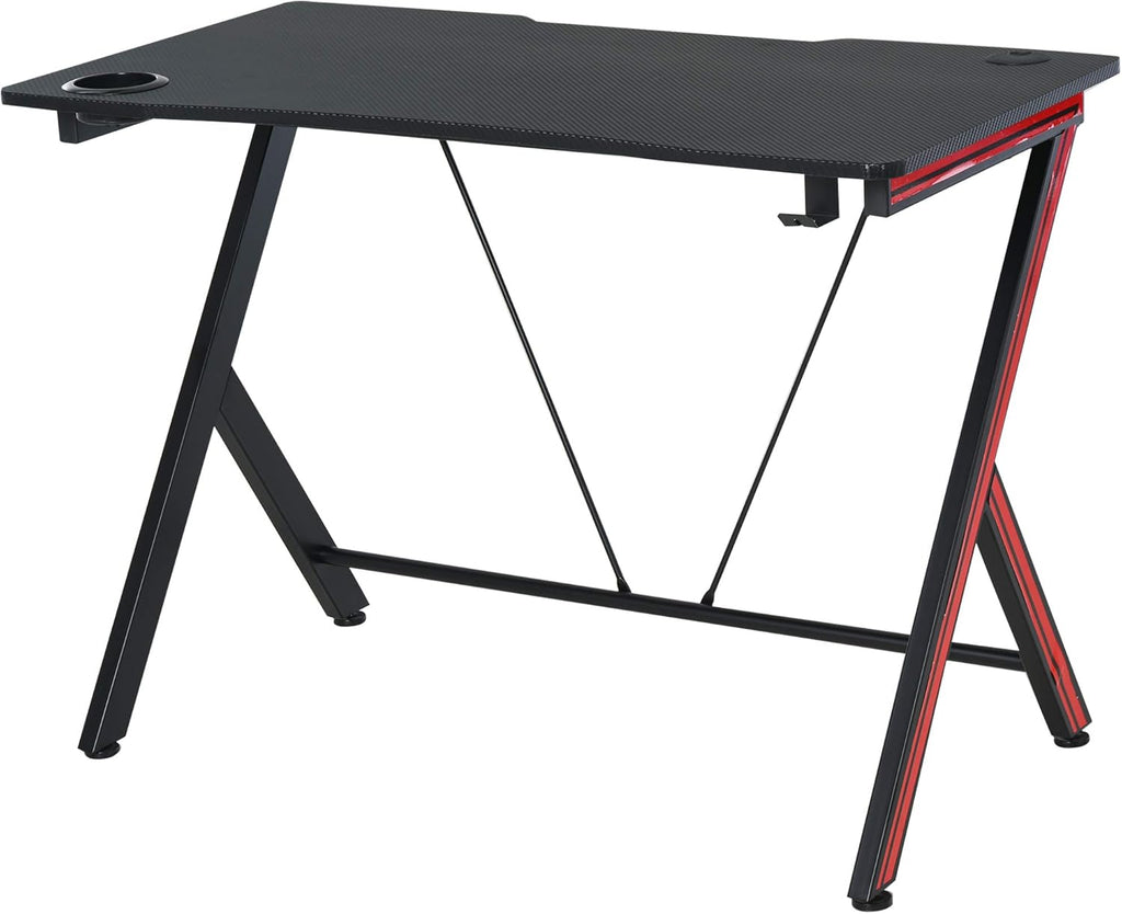 47 inch Gaming Computer Desk with Cup Holder J915349