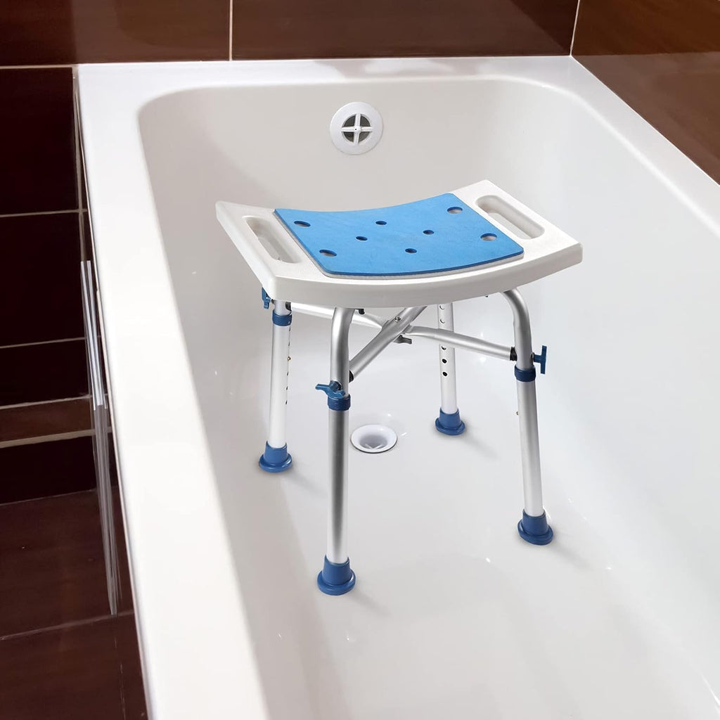 Nonslip Shower Chair with Padded Seat Q3794