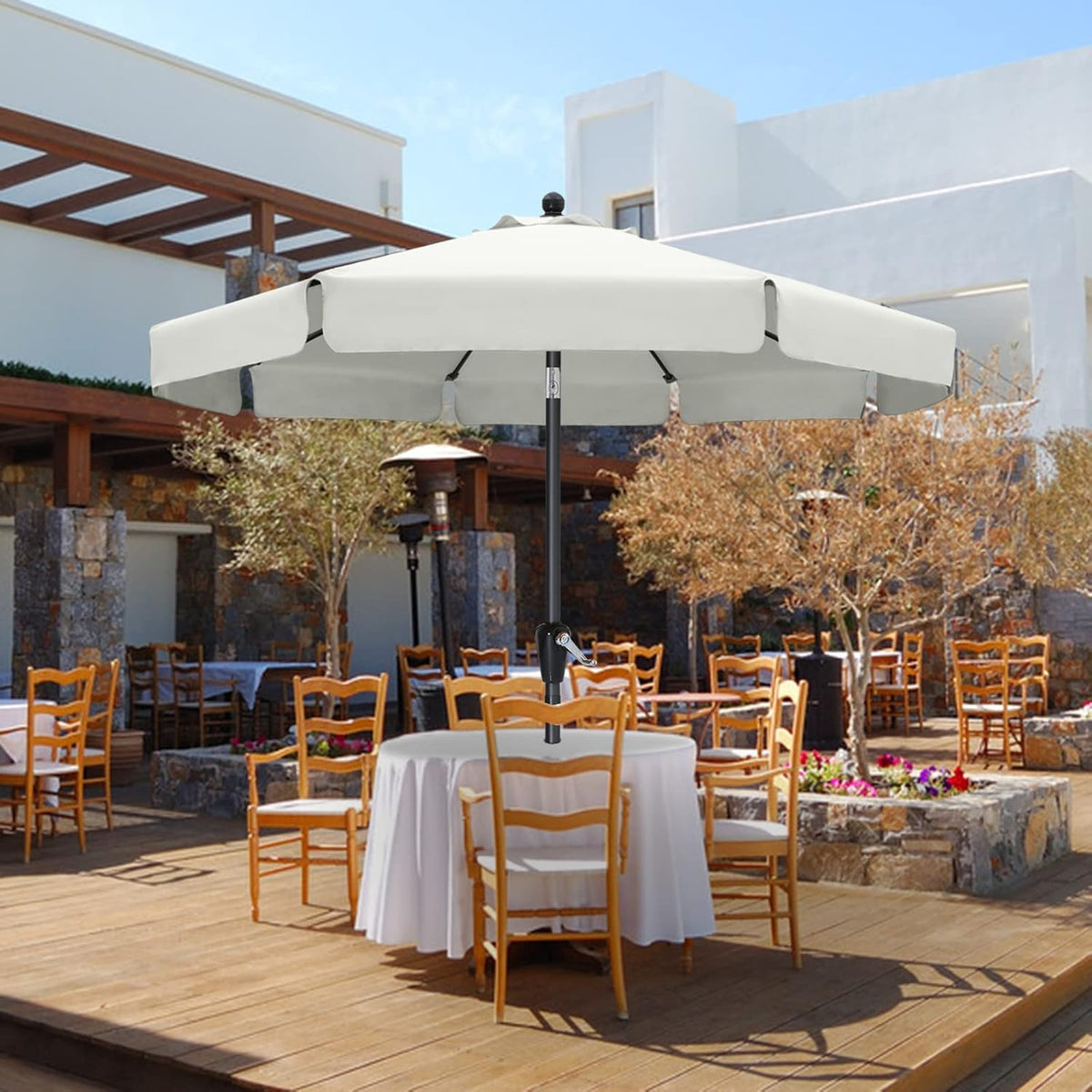 10' Blue Patio Umbrellas M63242
