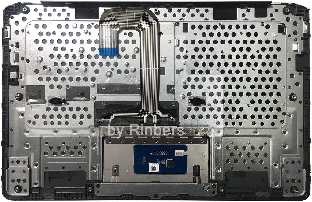 Black Palmrest Upper Case with Keyboard and Touchpad Assembly B6145