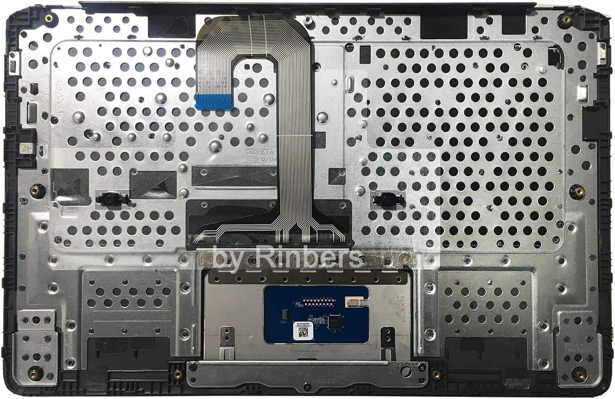 Black Palmrest Upper Case with Keyboard and Touchpad Assembly B6145