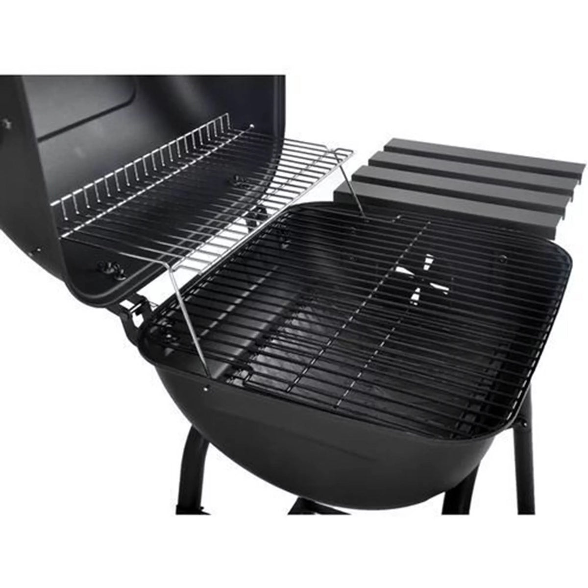 Charcoal Grill with Side Shelf I689
