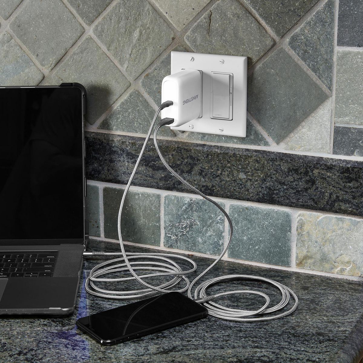 65 Watt Dual-Port Wall Charger U66854