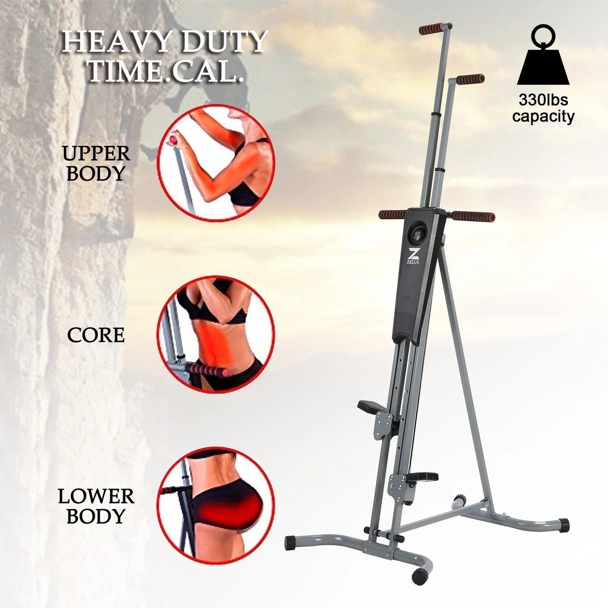 Vertical Climber Exercise Machine J859