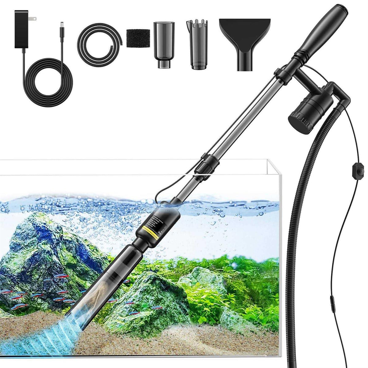 Electric Aquarium Gravel Cleaner Z1644