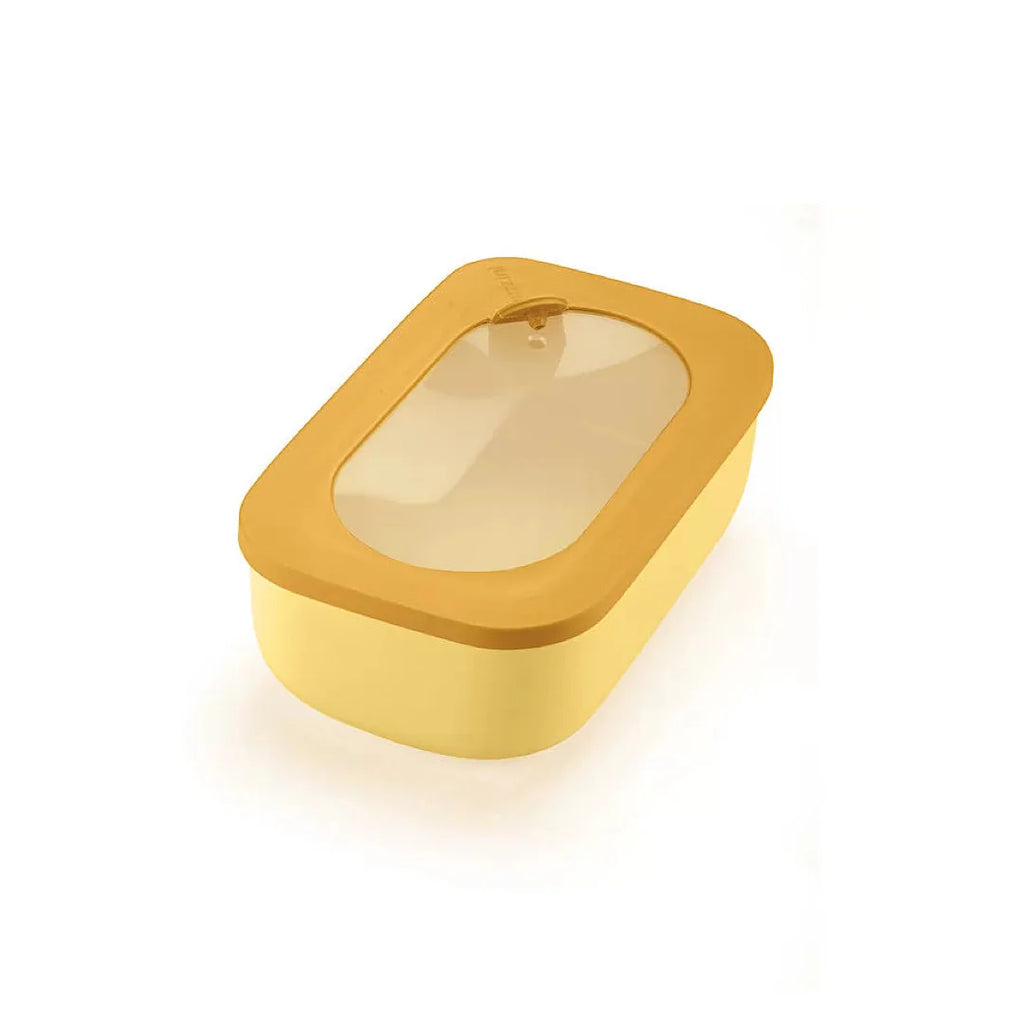 Rectangular Leak-Proof Containers 900cc Ochre O29399