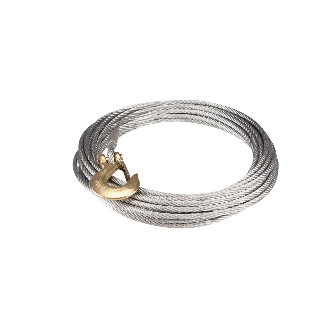 3/8 in. x 65 ft. Replacement Winch Cable with Hook D939217