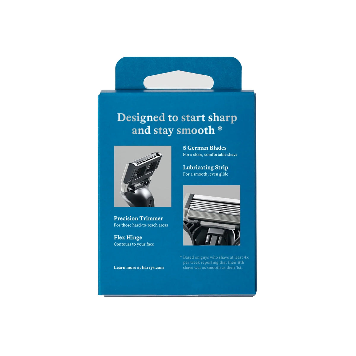 5-Blade Razor Blade Refills, 4 Count A7557