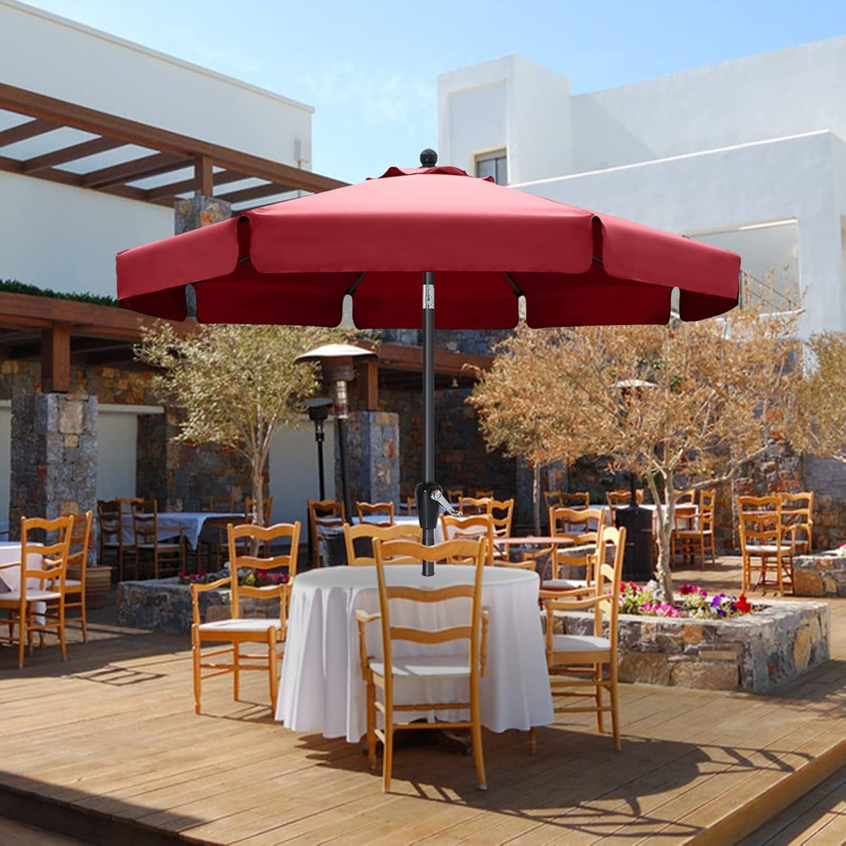 10' Blue Patio Umbrellas M63242