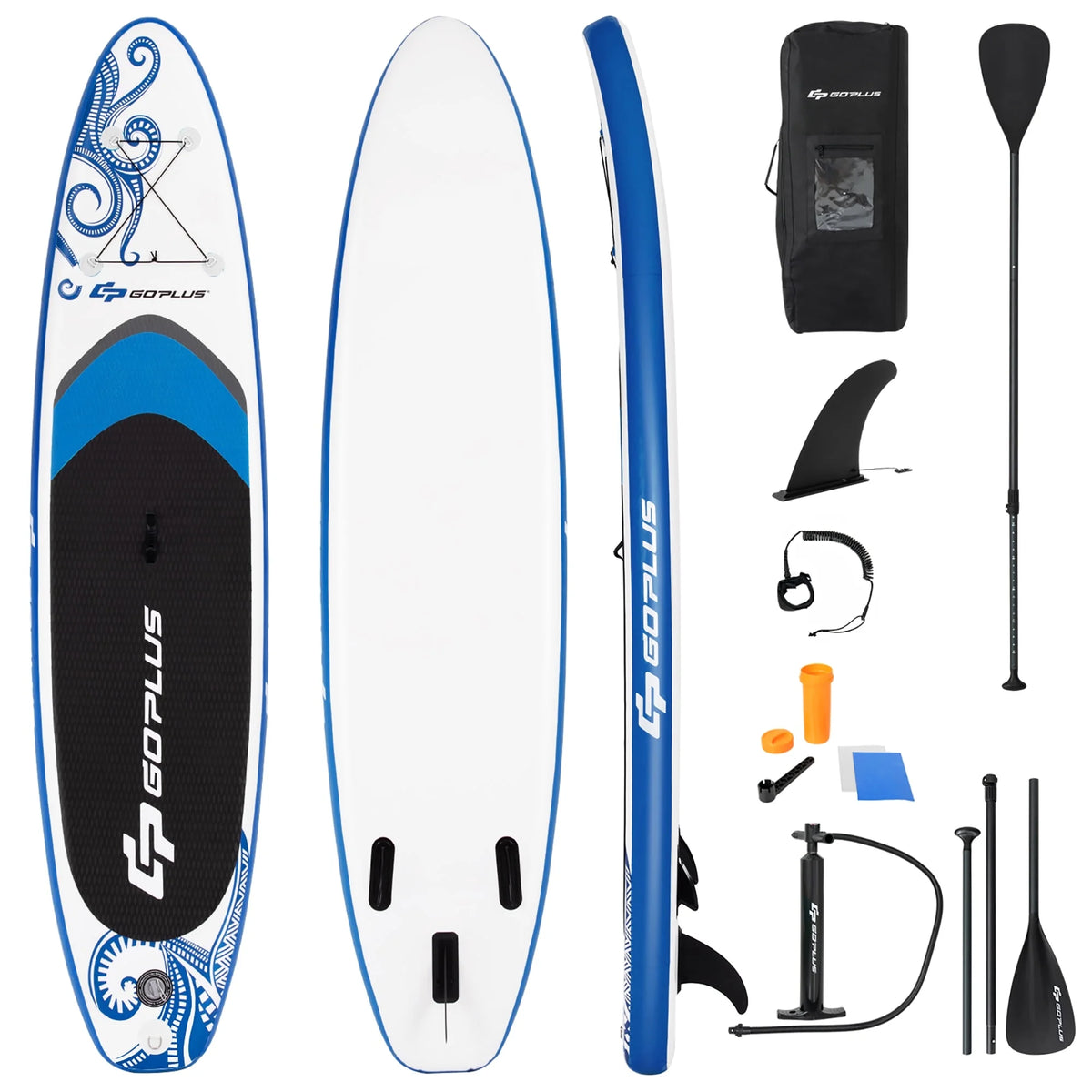 11ft Inflatable Stand Up Paddle Board Yellow U18091