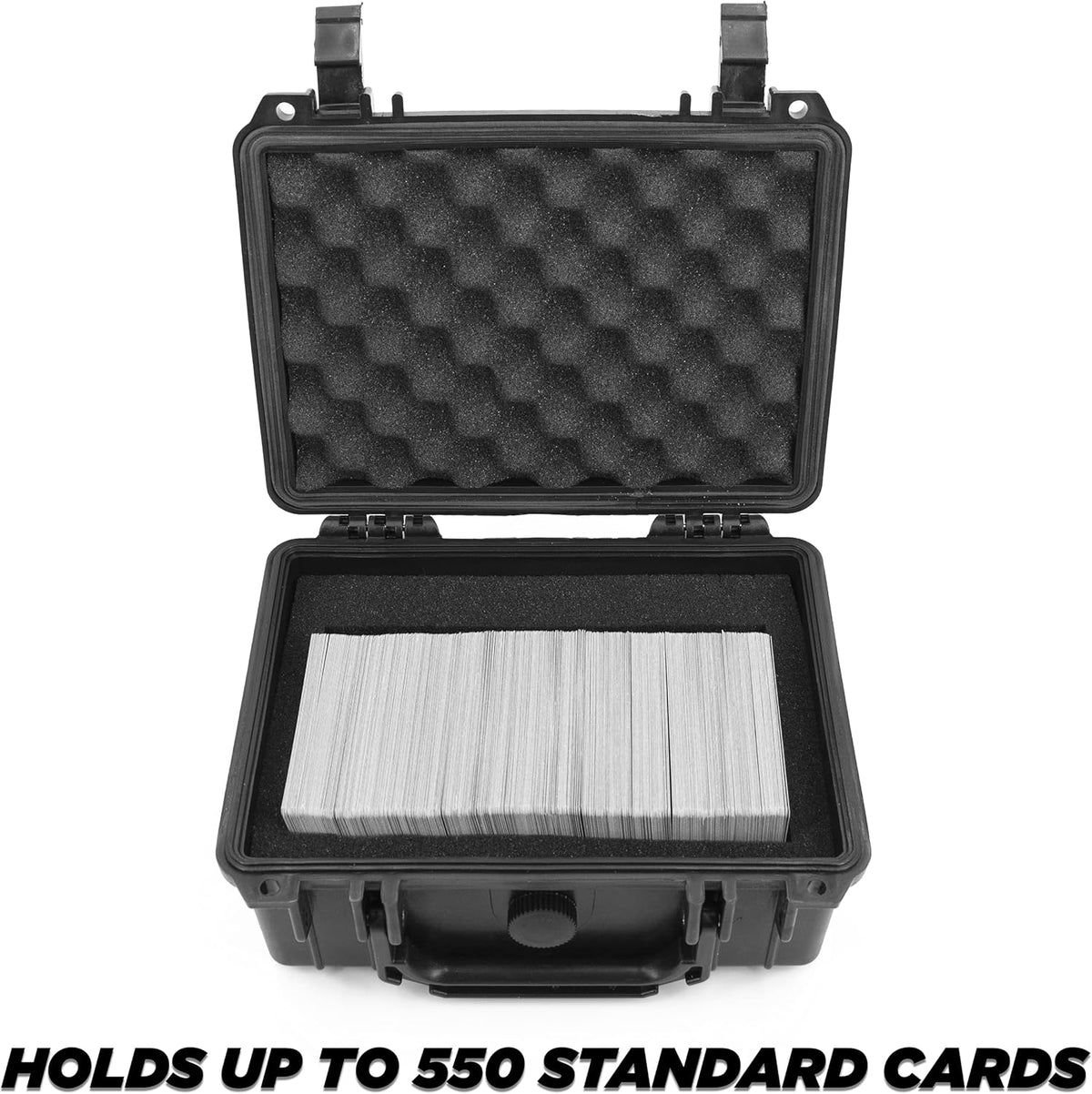 Waterproof 550 Card Trading Card Case with Foam Interior G92801