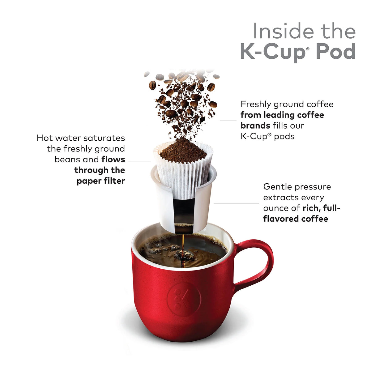 Hazelnut Flavored Light Roast K-Cup Pods 32 Count E94000