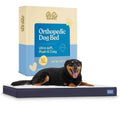 Orthopedic Large Dog Bed with Sherpa Top A106