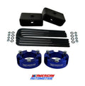 2.5x22 Front + 2.5x22 Rear Blue Leveling Lift Kit U43004
