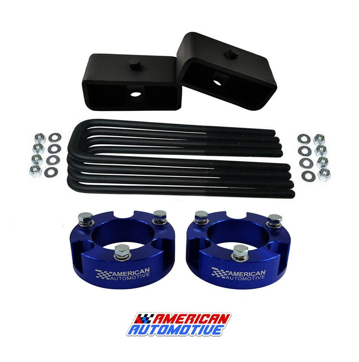 2.5x22 Front + 2.5x22 Rear Blue Leveling Lift Kit U43004